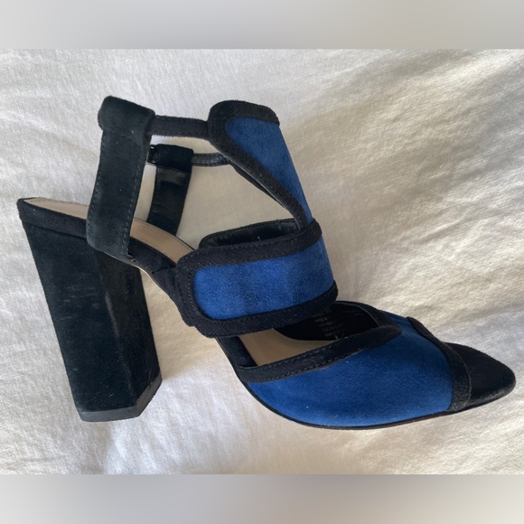 Saks Fifth Avenue Colorblock Sandals - Picture 4 of 9